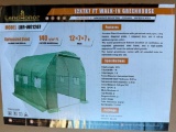 UNUSED LANDHONOR 12 FT X 7 FT WALK IN GREENHOUSE