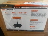 UNUSED LANDHONOR TOOL STOOL W/ SWIVEL SEAT