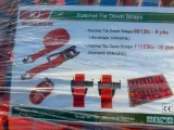 UNUSED KJ RATCHET TIE DOWN STRAPS (24 STRAPS TOTAL)