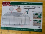 UNUSED KJ CHICKEN COOP 20 FT (L) X 10 FT (W) X 8 FT (H)