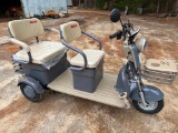 UNUSED IRGC40 3 WHEEL CART (SN-H52ZYF7T9SA017353, 60V, W/ CHARGER)
