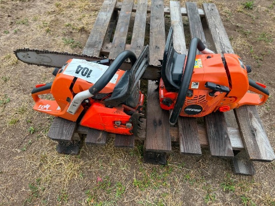 (2) ECHO CS-620P CHAINSAW