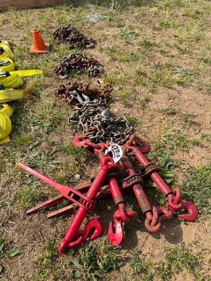GROUP-CHAINS AND BINDERS ( 4 CHAINS, 4BINDERS)