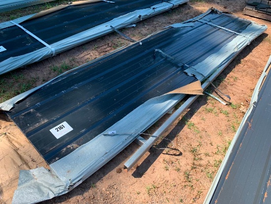 (50) PCS UNUSED 12FT SHEETS GALVALUME STEEL SIDING ROOFING **SOME SHEETS SCRATCHED, DENTED,