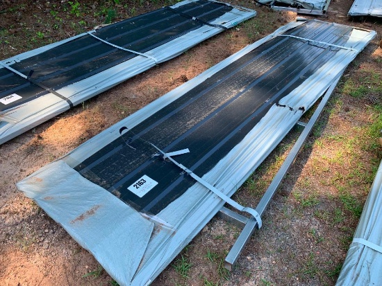 (50) PCS UNUSED 12FT SHEETS GALVALUME STEEL SIDING ROOFING **SOME SHEETS SCRATCHED, DENTED,
