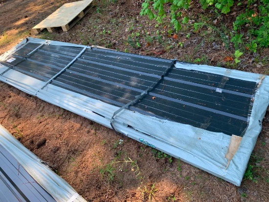 (50) PCS UNUSED 12FT SHEETS GALVALUME STEEL SIDING ROOFING **SOME SHEETS SCRATCHED, DENTED,