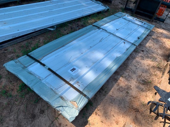 (50) PCS UNUSED10 FT SHEETS GALVALUME STEEL SIDING ROOFING **SOME SHEETS SCRATCHED, DENTED, DAMAGED