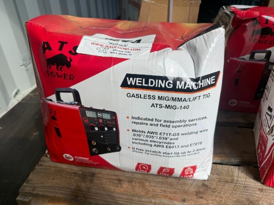 UNUSED ATS GASLESS WELDING MACHINE