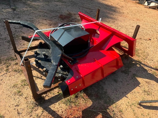 UNUSED FUTURE SKID STEER DISC MULCHER (MODEL X-DM43, 43 INCH WORKING WIDTH)