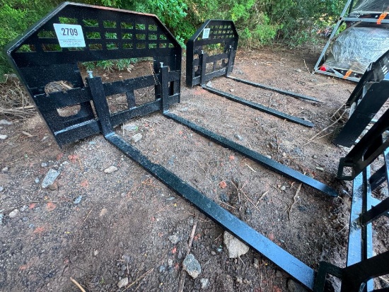 Unused Future Skid Steer Fork Attachment