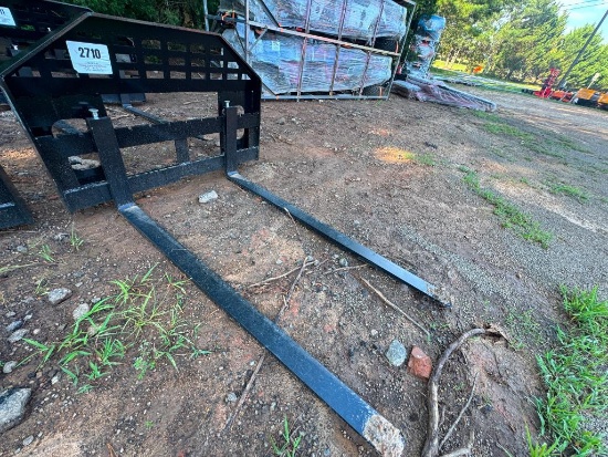 Unused Future Skid Steer Fork Attachment
