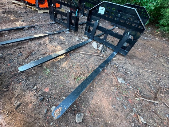 Unused Future Skid Steer Fork Attachment