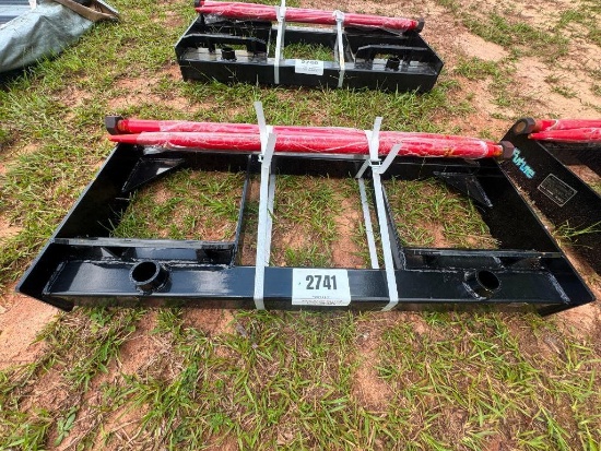 Unused Future Skid Steer Bale Fork