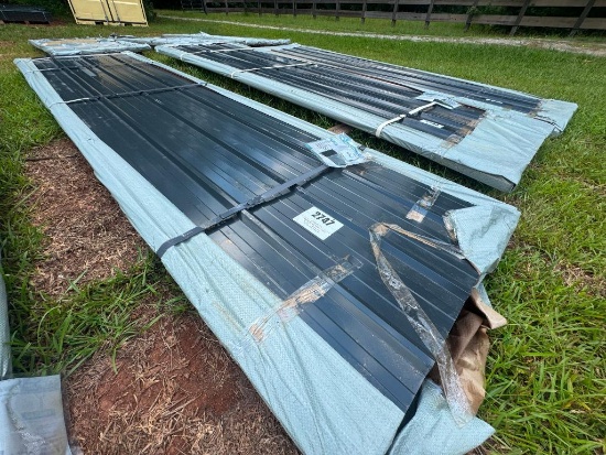 (50) PCS UNUSED 12FT GALVALUME STEEL SIDING ROOFING SHEETS **SOME SHEETS SCRATCHED, DENTED,
