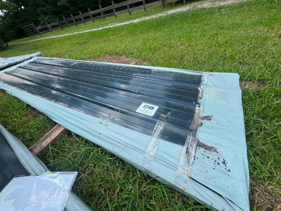 (50) PCS UNUSED 12FT GALVALUME STEEL SIDING ROOFING SHEETS **SOME SHEETS SCRATCHED, DENTED,