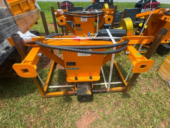 UNUSED FUTURE SKID STEER PILE HAMMER POST DRIVER ATTACHMENT