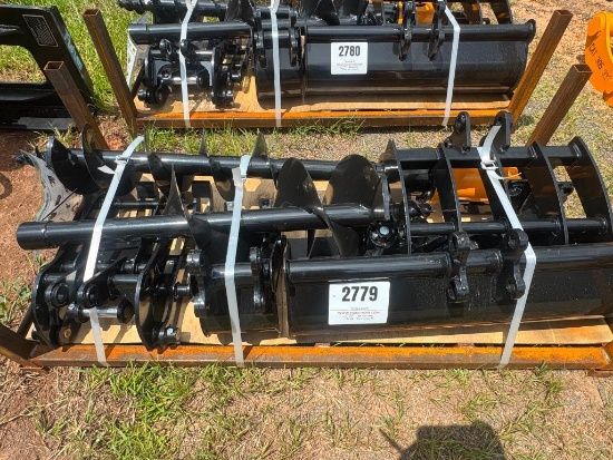 Qty (8) Mini Excavator Attachments
