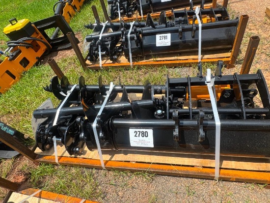 Qty (8) Mini Excavator Attachments