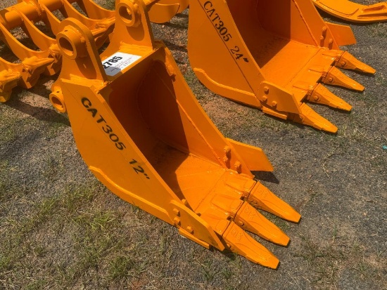 Unused 12 Inch Excavator Bucket