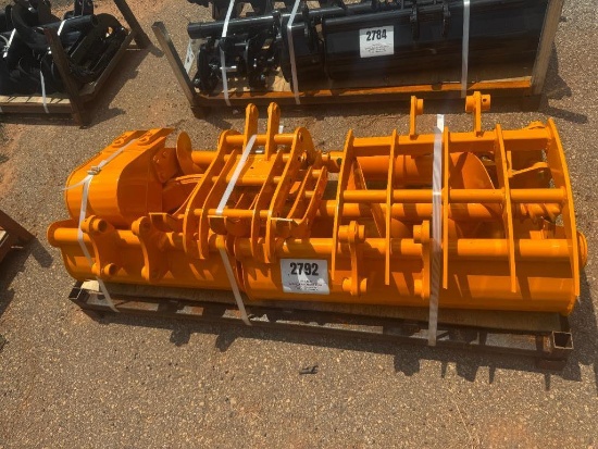 Qty (8) Excavator Attachments