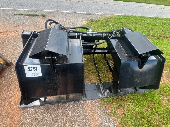 Unused Future Skid Steer Hollow Wood Grabber