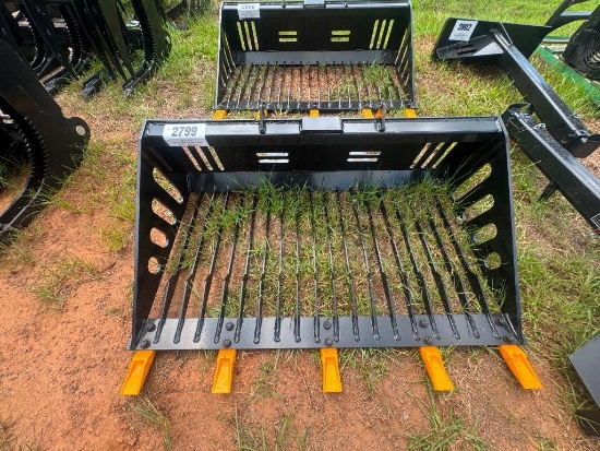 UNUSED FUTURE MINI SKID STEER ROCK BUCKET