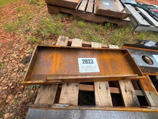 UNUSED FUTURE MINI SKID STEER WELD ON BACKING PLATE