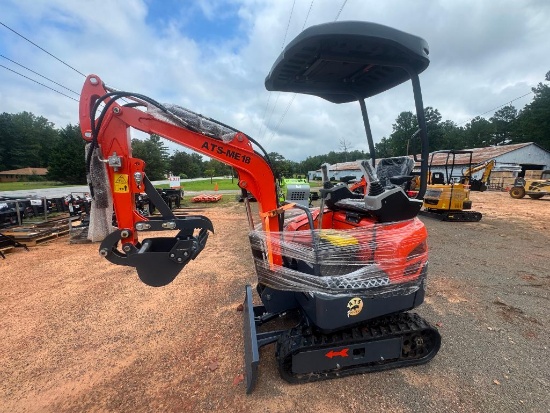 UNUSED ATS-ME18 MINI EXCAVATOR