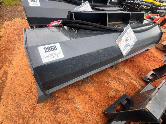 UNUSED WOLVERINE 72 INCH SKID STEER HYDRAULIC ROTARY TILLER