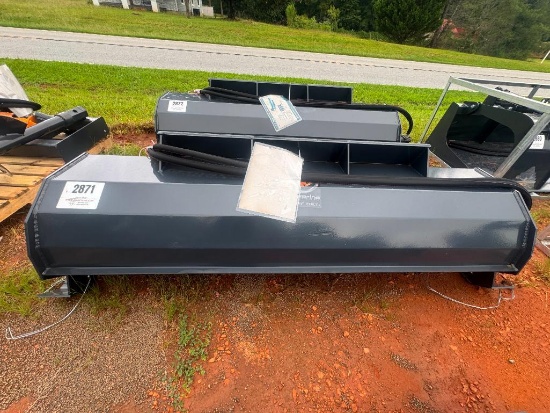 UNUSED WOLVERINE 72 INCH SKID STEER HYDRAULIC ROTARY TILLER