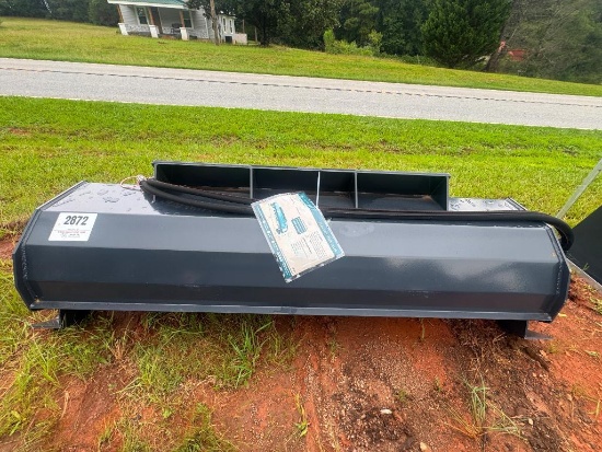 UNUSED WOLVERINE 72 INCH SKID STEER HYDRAULIC ROTARY TILLER