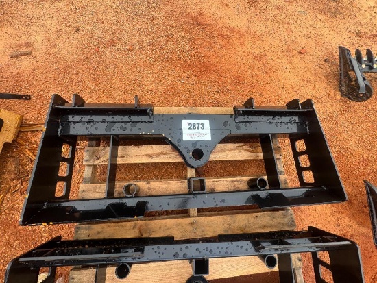 Unused Wolverine Skid Steer Pallet Fork Frame