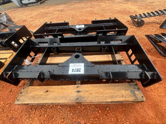 Unused Wolverine Skid Steer Pallet Fork Frame