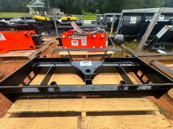 Unused Wolverine Skid Steer Pallet Fork Frame