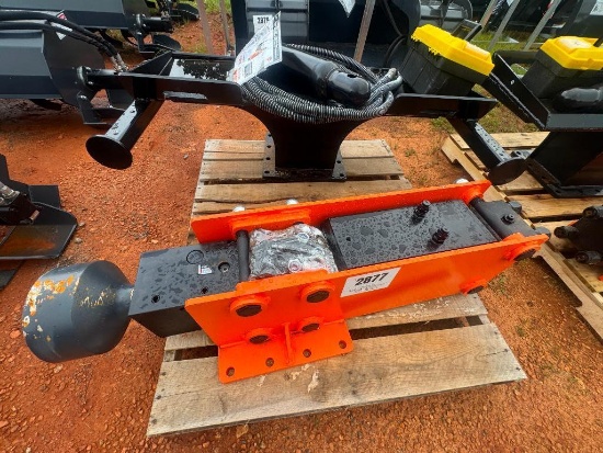 UNUSED WOLVERINE SKID STEER POST DRIVER