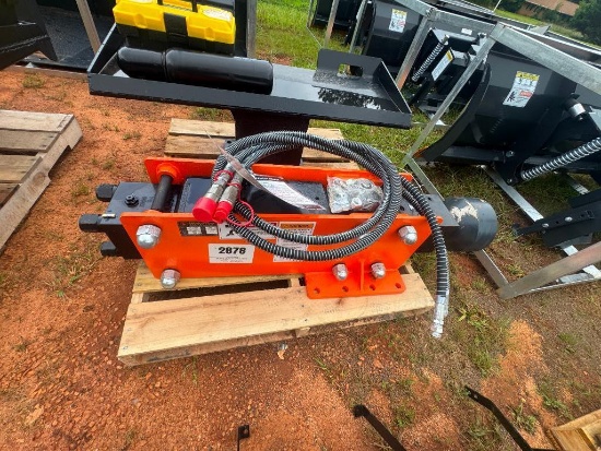 UNUSED WOLVERINE SKID STEER POST DRIVER
