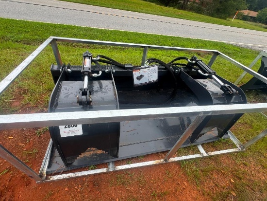 UNUSED WOLVERINE 72 INCH SKID STEER GRAPPLE BUCKET
