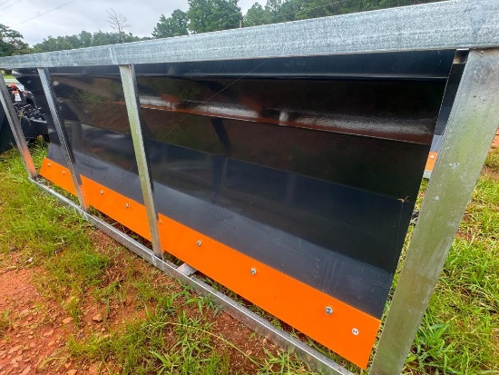 UNUSED WOLVERINE 84 INCH SKID STEER DOZER BLADE