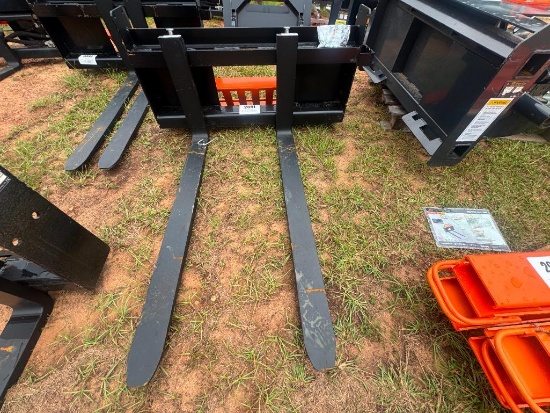 Unused Wolverine Skid Steer Pallet Fork