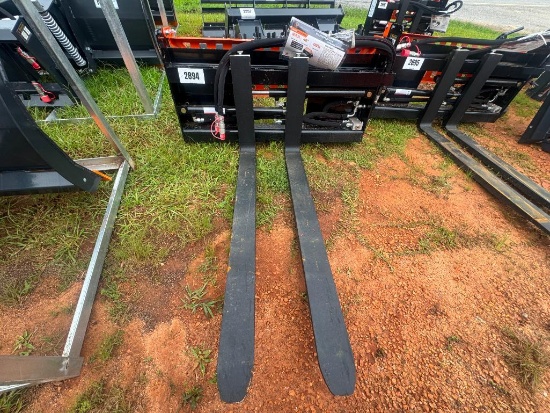 Unused Wolverine Skid Steer Hydraulic Pallet Fork