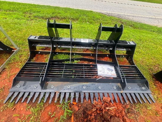 UNUSED WOLVERINE 78 INCH SKID STEER LAND LEVELER ATTACHMENT