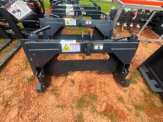 UNUSED WOLVERINE UNIVERSAL 3PT SKID STEER QUICK ATTACH