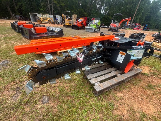 UNUSED WOLVERINE 48 INCH SKID STEER TRENCHER