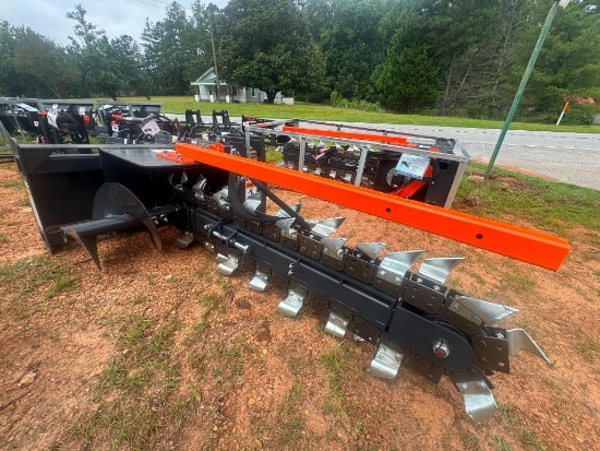 UNUSED WOLVERINE 48 INCH SKID STEER TRENCHER