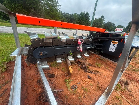 UNUSED WOLVERINE 48 INCH SKID STEER TRENCHER