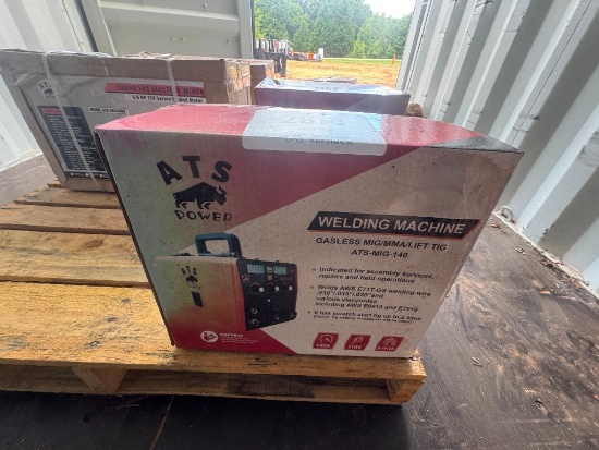 UNUSED ATS ELECTRIC WELDER (110V, PHASE 1, MODEL-ATSMIG140)