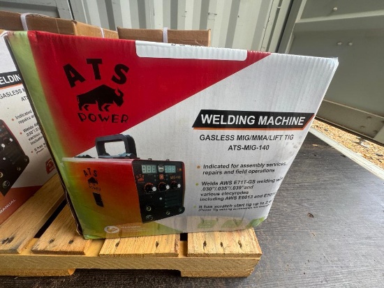 UNUSED ATS ELECTRIC WELDER (110V, PHASE 1, MODEL-ATSMIG140)