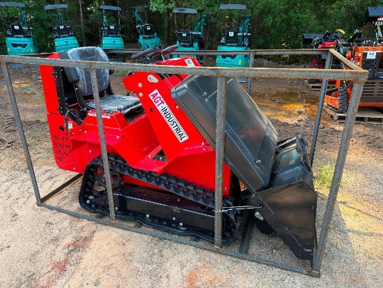 UNUSED AGT SDA-140T MINI SKID STEER LOADER (RIDE-ON,