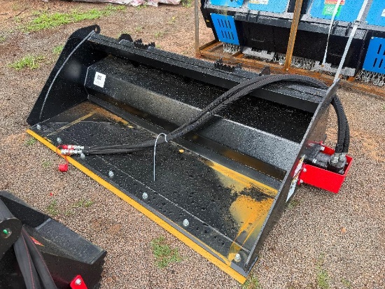 UNUSED RAYTREE POWER RAKE BUCKET (72 INCH, MODEL RMRB72)