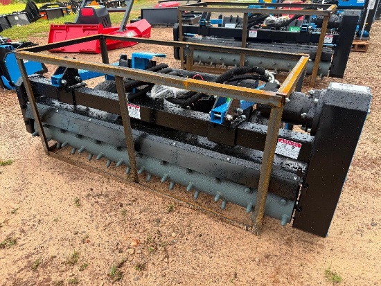 UNUSED RAYTREE 78 INCH SKID STEER SOIL CONDITIONER (MODEL RMSC78)